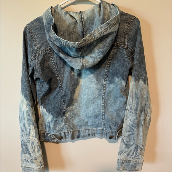 YMI Hooded Denim Jacket - Picture 4 of 5
